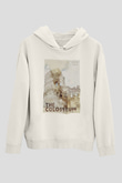 Kolezyum Beyaz Unisex Hoodie