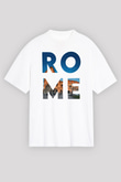 Kolezyum Beyaz Unisex Tişört T-Shirt - TişörtFabrikası