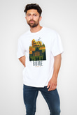 Kolezyum Beyaz Unisex Tişört T-Shirt - TişörtFabrikası
