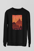 Kolezyum Siyah Unisex Sweatshirt