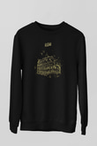 Kolezyum Siyah Unisex Sweatshirt