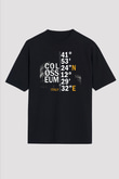 Kolezyum Siyah Unisex Tişört T-Shirt - TişörtFabrikası