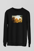 Konstantin takı Siyah Unisex Sweatshirt