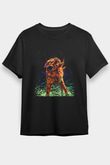 Köpek Siyah Unisex Tişört T-Shirt - TişörtFabrikası