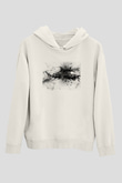 Köpekbalığı Beyaz Unisex Hoodie