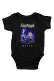 Korpiklaani Baskılı Siyah Bebek Body - Zıbın