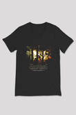 Korpiklaani Siyah Unisex V Yaka Tişört T-Shirt