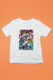 Kova Burcu Baskılı Beyaz Unisex Beyaz Çocuk Tişört - Tshirt