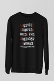 Kozmolog Siyah Unisex Sweatshirt