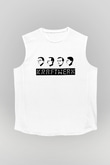 Kraftwerk Beyaz Unisex Kolsuz Tişört