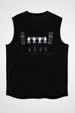 Kraftwerk Siyah Unisex Kolsuz Tişört