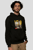 KSHMR Baskılı Unisex Siyah Hoodie