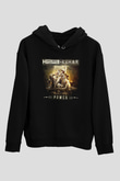 KSHMR Siyah Unisex Kapüşonlu Sweatshirt