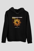 KSHMR Siyah Unisex Kapüşonlu Sweatshirt