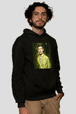KSHMR Siyah Unisex Kapüşonlu Sweatshirt