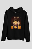 KSHMR Siyah Unisex Kapüşonlu Sweatshirt