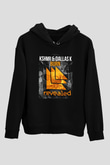 KSHMR Siyah Unisex Kapüşonlu Sweatshirt