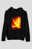 KSHMR Siyah Unisex Kapüşonlu Sweatshirt