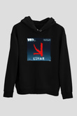 KSHMR Siyah Unisex Kapüşonlu Sweatshirt