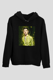 KSHMR Siyah Unisex Kapüşonlu Sweatshirt