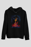 KSHMR Siyah Unisex Kapüşonlu Sweatshirt