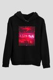 KSHMR Siyah Unisex Kapüşonlu Sweatshirt
