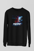 KSHMR Siyah Unisex Sweatshirt