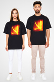 KSHMR Siyah Unisex Tişört T-Shirt - TişörtFabrikası