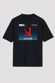 KSHMR Siyah Unisex Tişört T-Shirt - TişörtFabrikası