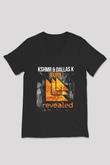 KSHMR Siyah Unisex V Yaka Tişört