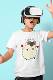 Kurban Bayramı Baskılı Beyaz Unisex Beyaz Çocuk Tişört - Tshirt