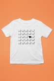 Kurban Bayramı Baskılı Beyaz Unisex Beyaz Çocuk Tişört - Tshirt