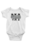 Kurban Bayramı Baskılı Beyaz Unisex Bebek Body - Zıbın
