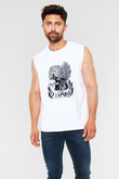 Kurban Bayramı Baskılı Beyaz Unisex Kolsuz Tişört - Tshirt