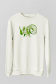 Kurban Bayramı Baskılı Beyaz Unisex Sweatshirt