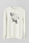Kurban Bayramı Baskılı Beyaz Unisex Sweatshirt