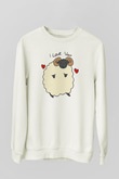 Kurban Bayramı Baskılı Beyaz Unisex Sweatshirt