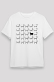 Kurban Bayramı Baskılı Unisex Beyaz Tişört - Tshirt