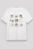 Kurban Bayramı Baskılı Unisex Beyaz Tişört - Tshirt