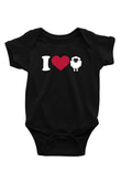 Kurban Bayramı Baskılı Unisex Siyah Bebek Body - Zıbın