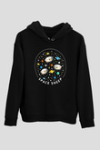 Kurban Bayramı Baskılı Unisex Siyah Hoodie