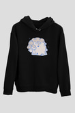 Kurban Bayramı Baskılı Unisex Siyah Hoodie