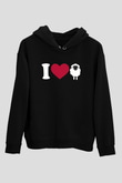 Kurban Bayramı Baskılı Unisex Siyah Hoodie