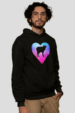 Kurban Bayramı Baskılı Unisex Siyah Hoodie