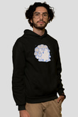 Kurban Bayramı Baskılı Unisex Siyah Hoodie