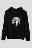 Kurban Bayramı Baskılı Unisex Siyah Hoodie