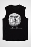 Kurban Bayramı Baskılı Unisex Siyah Kolsuz Tişört - Tshirt