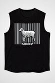 Kurban Bayramı Baskılı Unisex Siyah Kolsuz Tişört - Tshirt