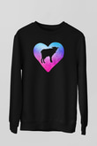 Kurban Bayramı Baskılı Unisex Siyah Sweatshirt