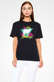 Kurban Bayramı Baskılı Unisex Siyah Tişört - Tshirt